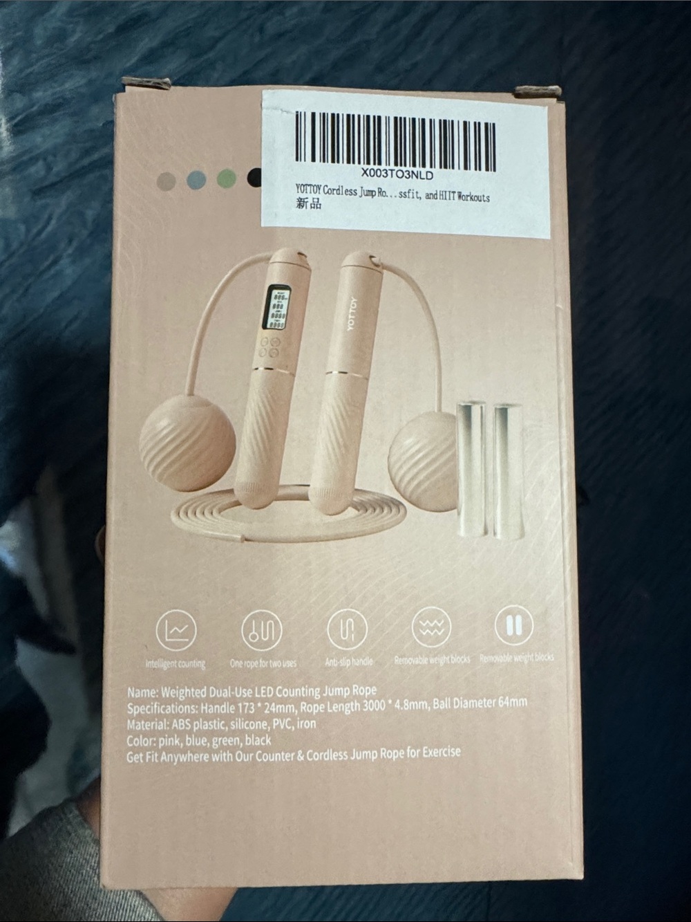 Smart Jump Rope - Indoor&Outdoor NIB - Picture 3 of 6